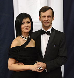 Veronika and Vitaliy Grygorovych